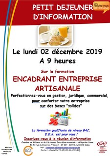 formation CMA encadrant